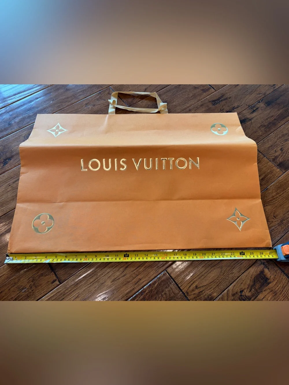 Louis Vuitton Orange Bags - Set of 4 ranging in size.